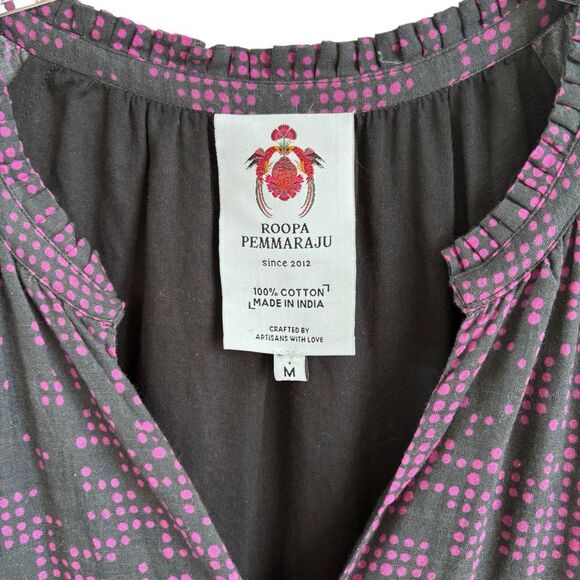 ANTHROPOLOGIE CALLA TIERED MAXI DRESS Sz M - Picture 4 of 9